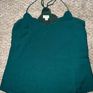 Emerald J Crew Tank Top
